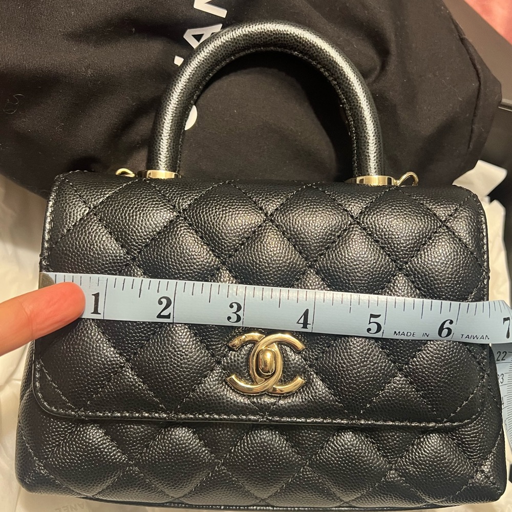 Chanel Mini Coco Bag w/Chip - Picture 6 of 7